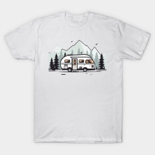 minimalist Vanlife T-Shirt